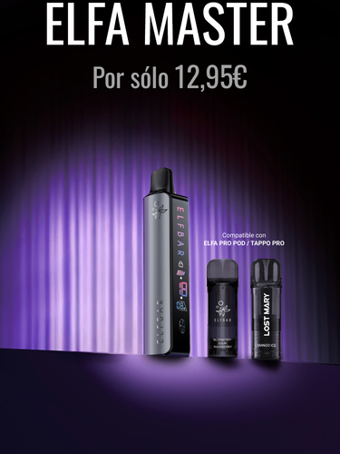 Banner promoción Elfa master por sólo 12,95€