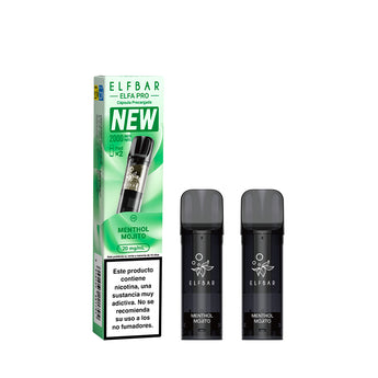 Cartucho Elfa PRO Menthol Mojito | Cartucho Recargable España