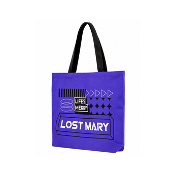 Tote bag violeta Lost Mary