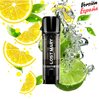 Cartucho Lost Mary Tappo Air Lemon Lime 20mg | Cartucho Recargable España