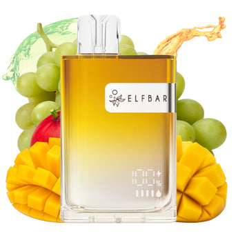 Elfbar CR8000 Mango Green Grape Sin Nicotina | Vape Desechable 8000 Puffs España