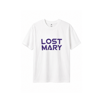 Camiseta blanca manga corta Lost Mary
