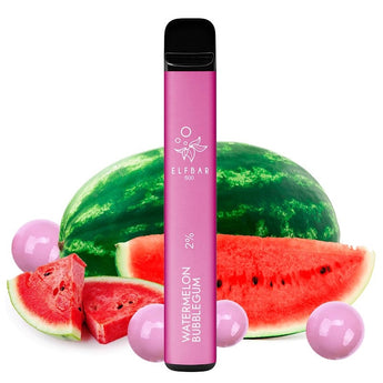 Elfbar 600 Watermelon Bubblegum 20mg | Vape Desechable 600 Puffs España