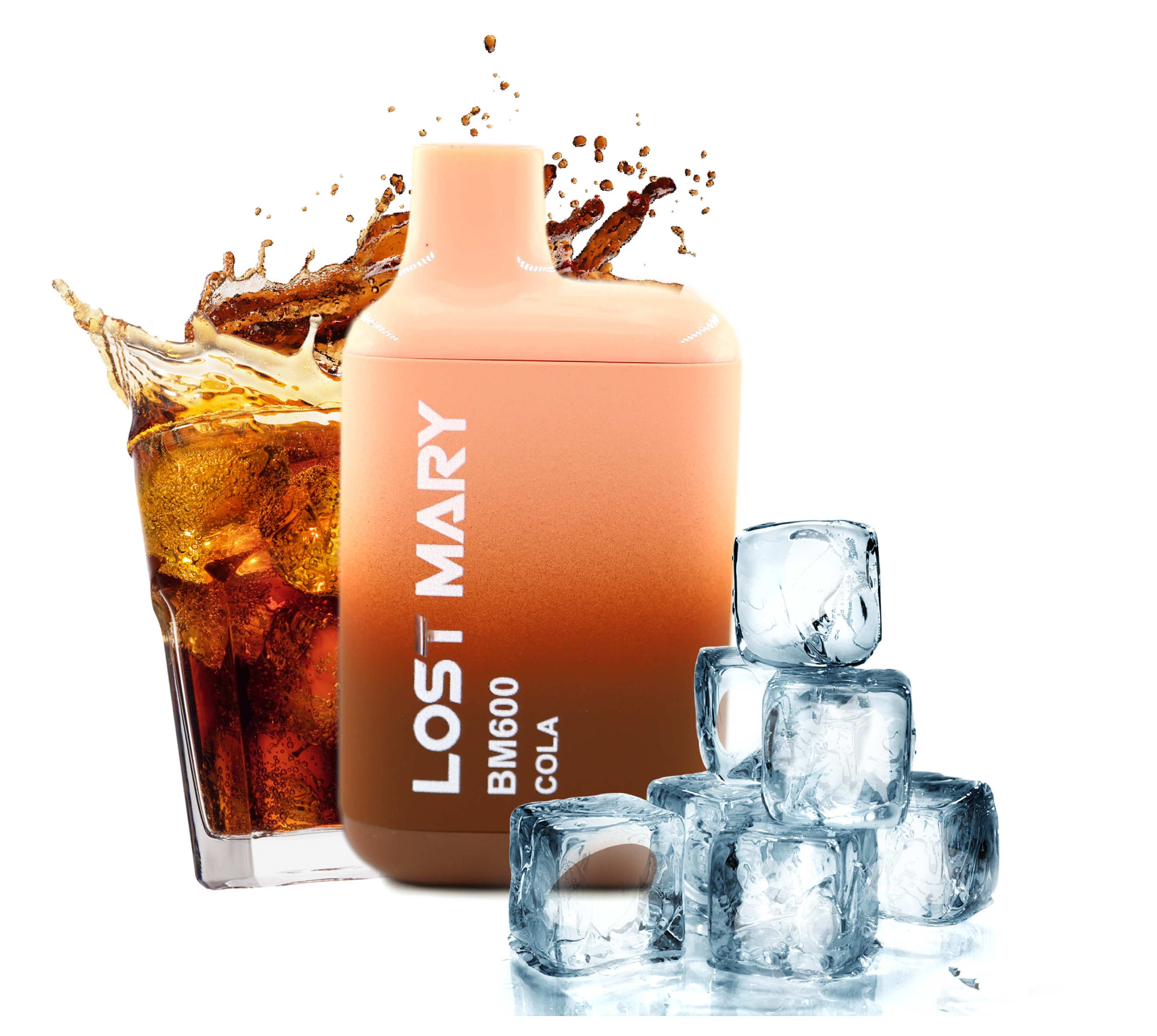 Lost Mary Bm600 Cola | Vaper Desechable sabor Refresco de Cola